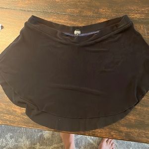 Black Bullet Pointe skirt in small